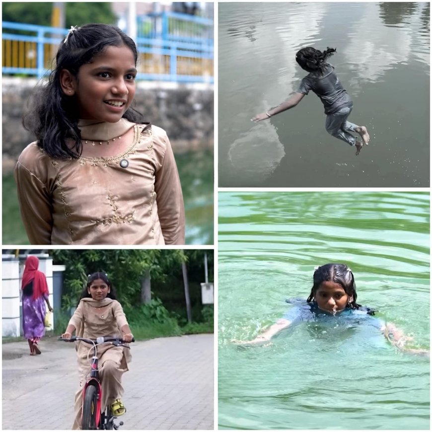 ചിറയിലെ വെള്ളത്തിൽ മുങ്ങി താഴ്‌ന്ന രണ്ടര വയസ്സുകാരനെ രക്ഷിച്ച പതിനൊന്ന് വയസ്സ് കാരി ഫാത്തിമ സുഹ്റ ജനങ്ങളുടെ പ്രിയങ്കരിയായി....