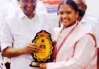 കുട്ടീക്കവയിത്രി തീർത്ഥാ വിവേകിന് സ്പീക്കറുടെ സ്നേഹാദരവ്