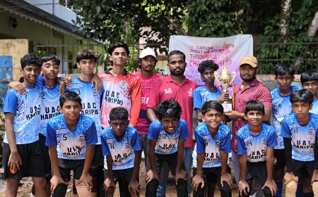 ജില്ലാ സബ്ബ്. ജൂനിയർ ത്രോബോൾ ചാമ്പ്യൻഷിപ്പ്: യു.എ.സി ഹരിപ്പാട് ജേതാക്കൾ
