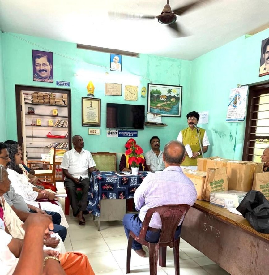 സൗജന്യ വെരിക്കോസ് വെയിൻ ആയൂർവേദ മെഡിക്കൽ ക്യാമ്പ് നടത്തി